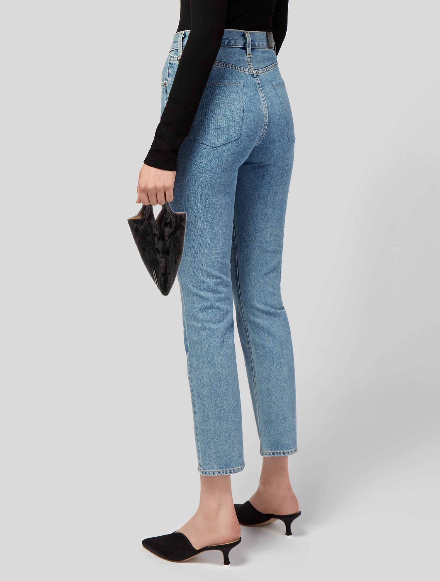 Hayward Velvet Top Handle Bag