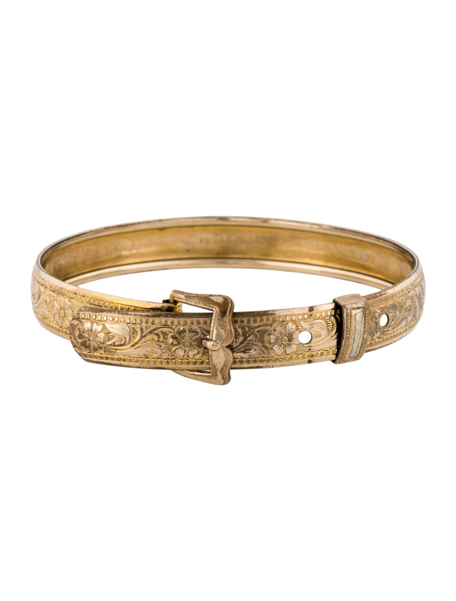 Hayward Buckle Cuff Bangle Bracelet