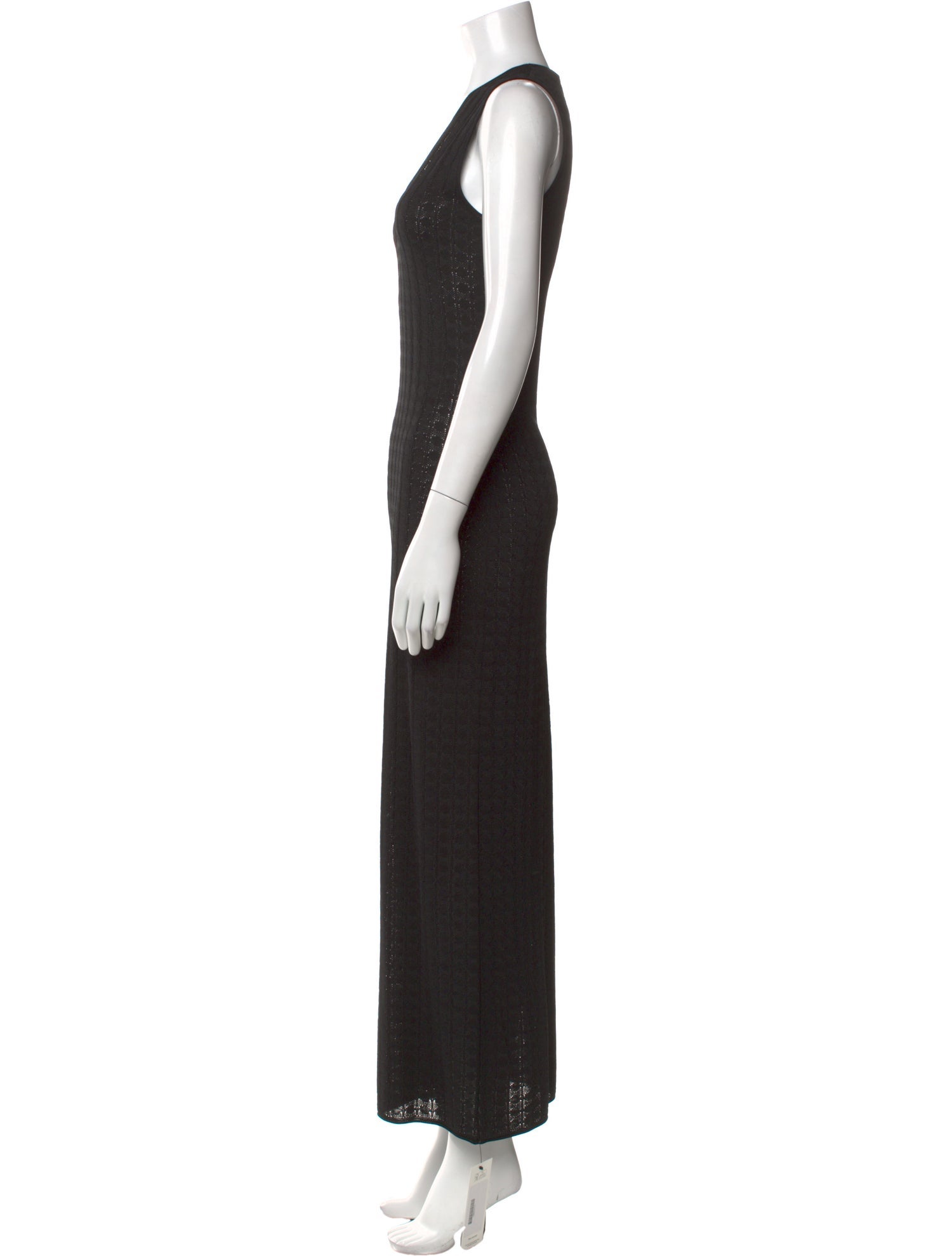 Veronica de Piante V-Neck Long Dress