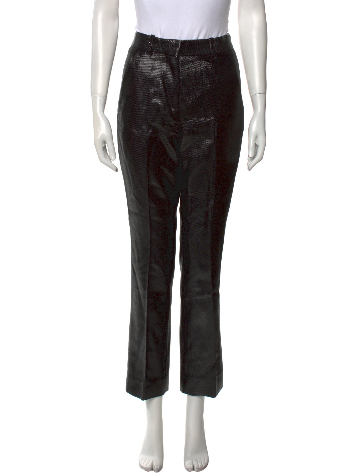 Veronica de Piante Wool Straight Leg Pants