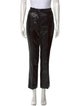 Veronica de Piante Wool Straight Leg Pants