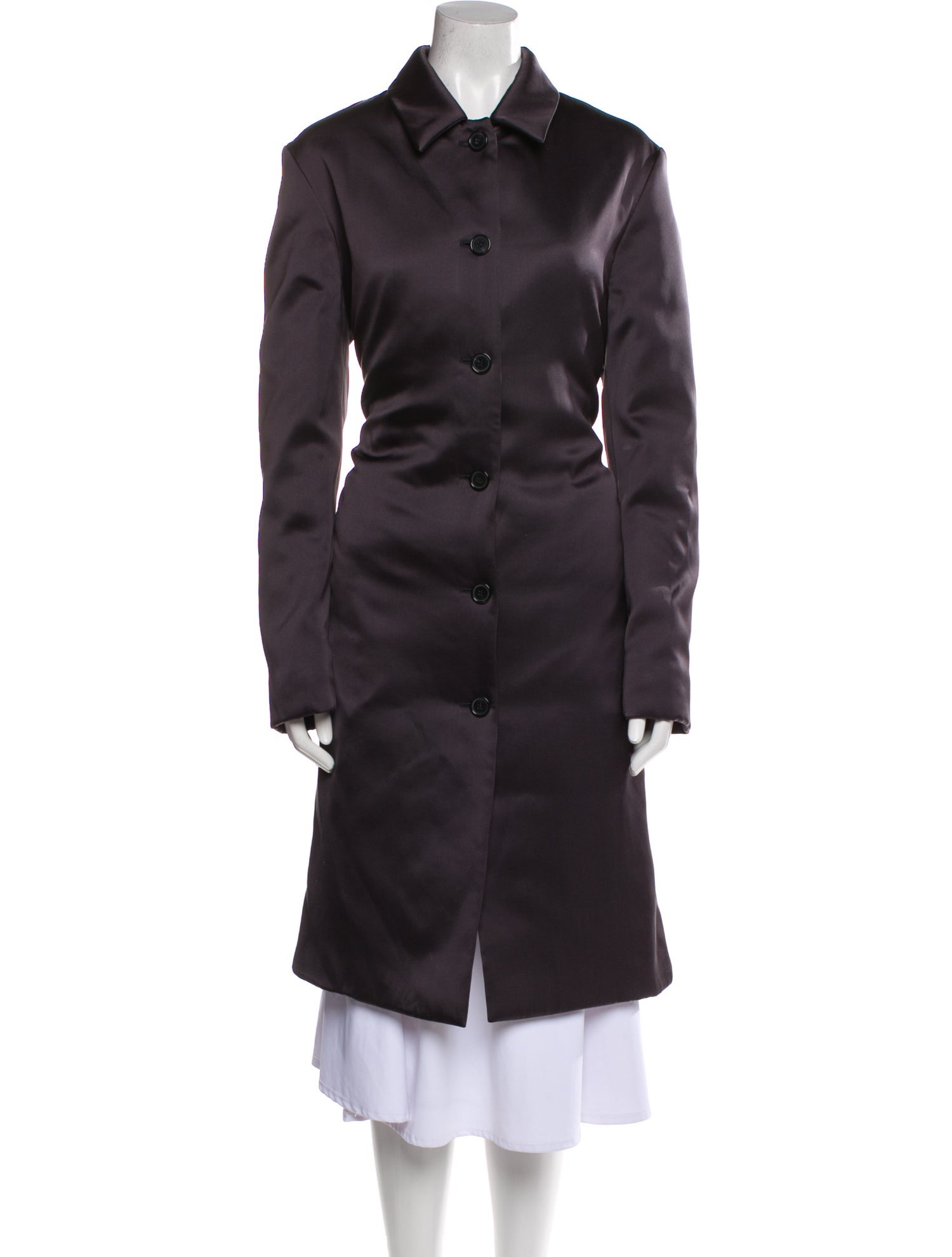 Veronica de Piante Silk Coat