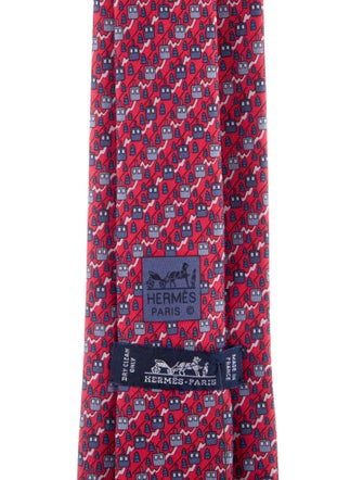 Hermès Silk Tie