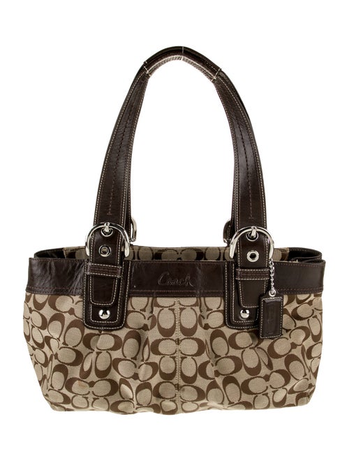 Coach Canvas Shoulder Bag