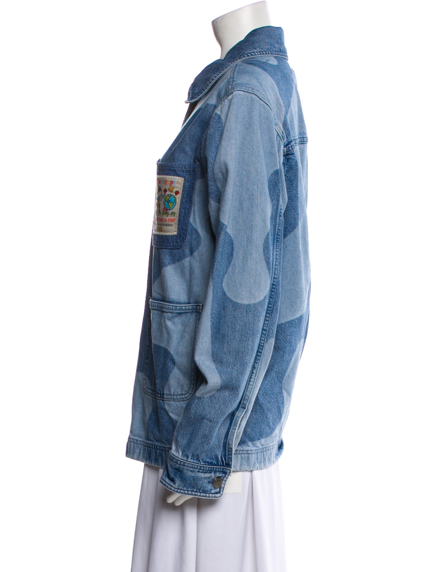 Coachtopia Printed Denim Jacket