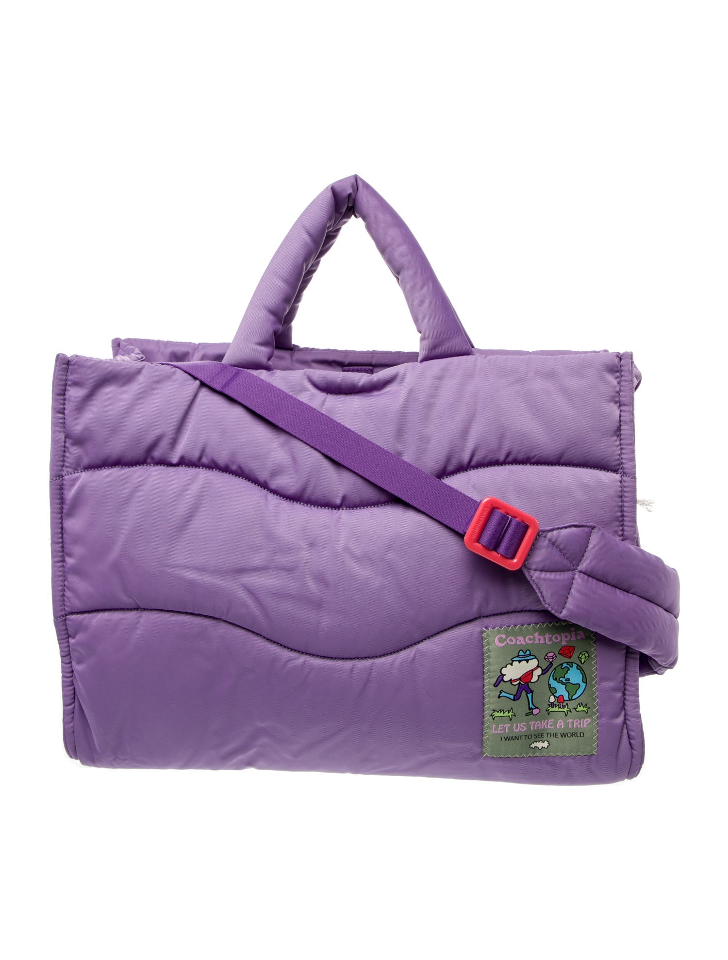 Coachtopia Nylon Messenger Bag