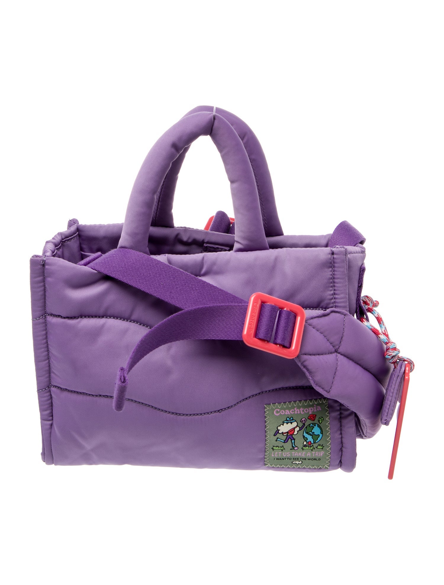 Coachtopia Nylon Weekender Bag