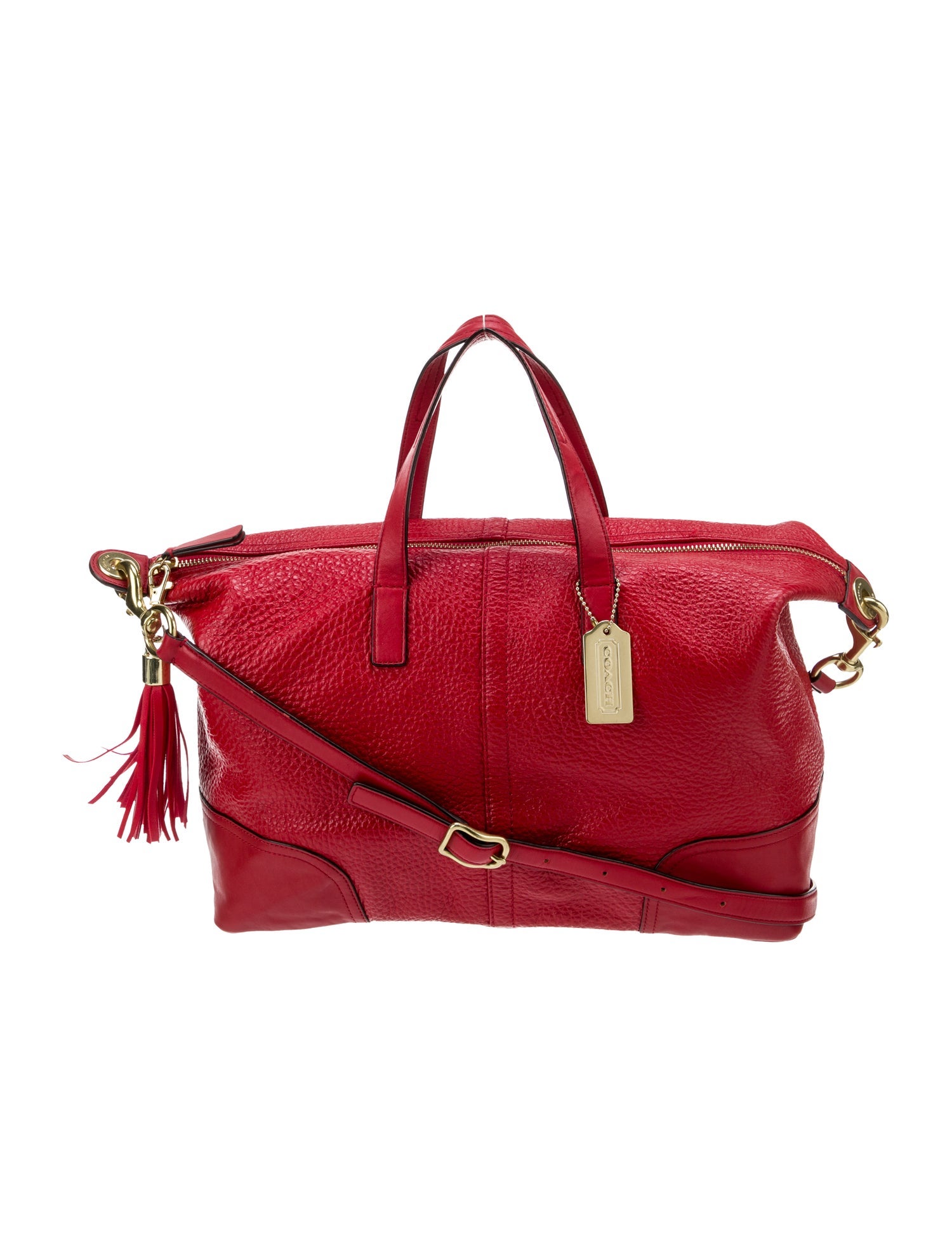 Coachtopia Leather Top Handle Bag
