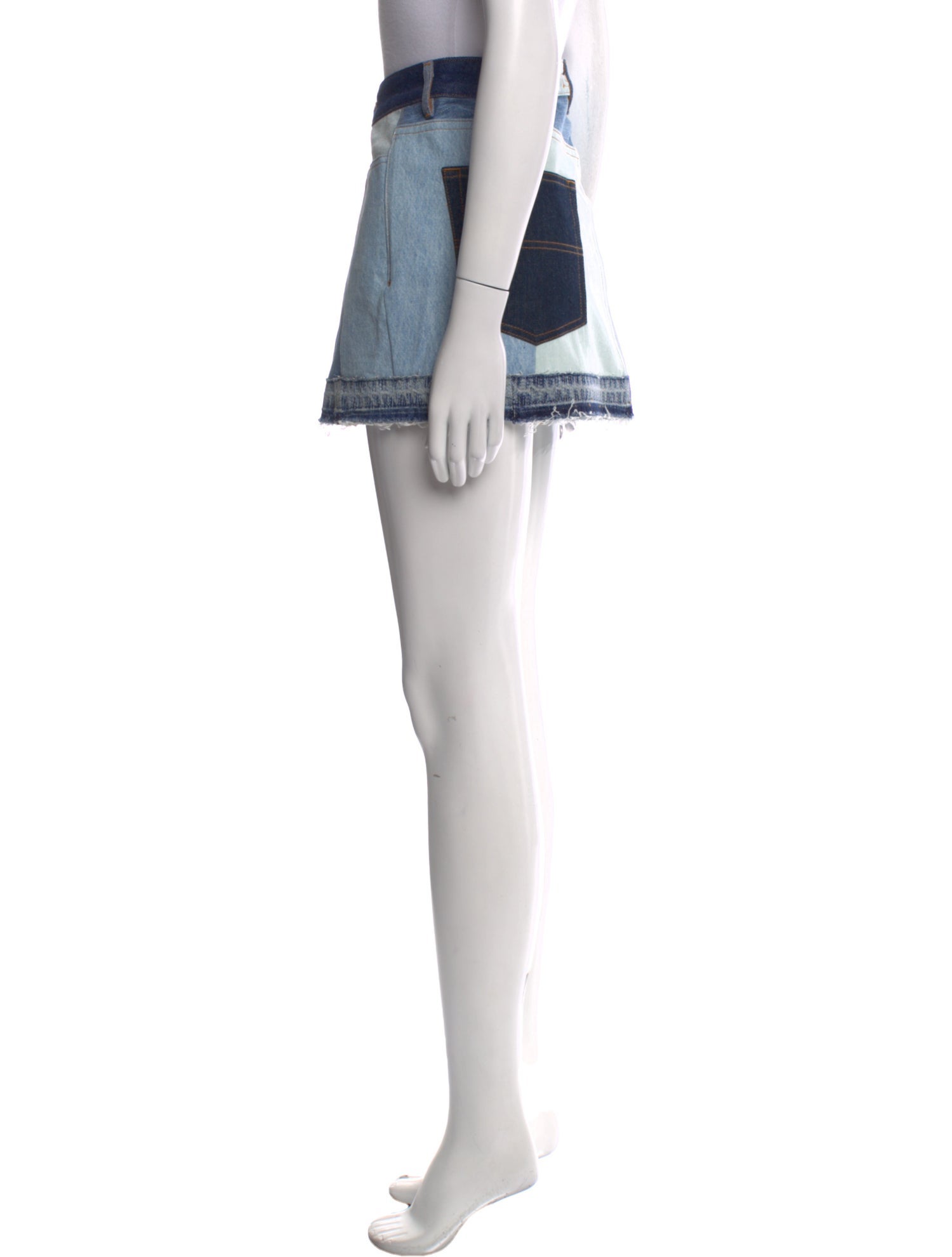 Coachtopia Colorblock Pattern Mini Skirt w/ Tags