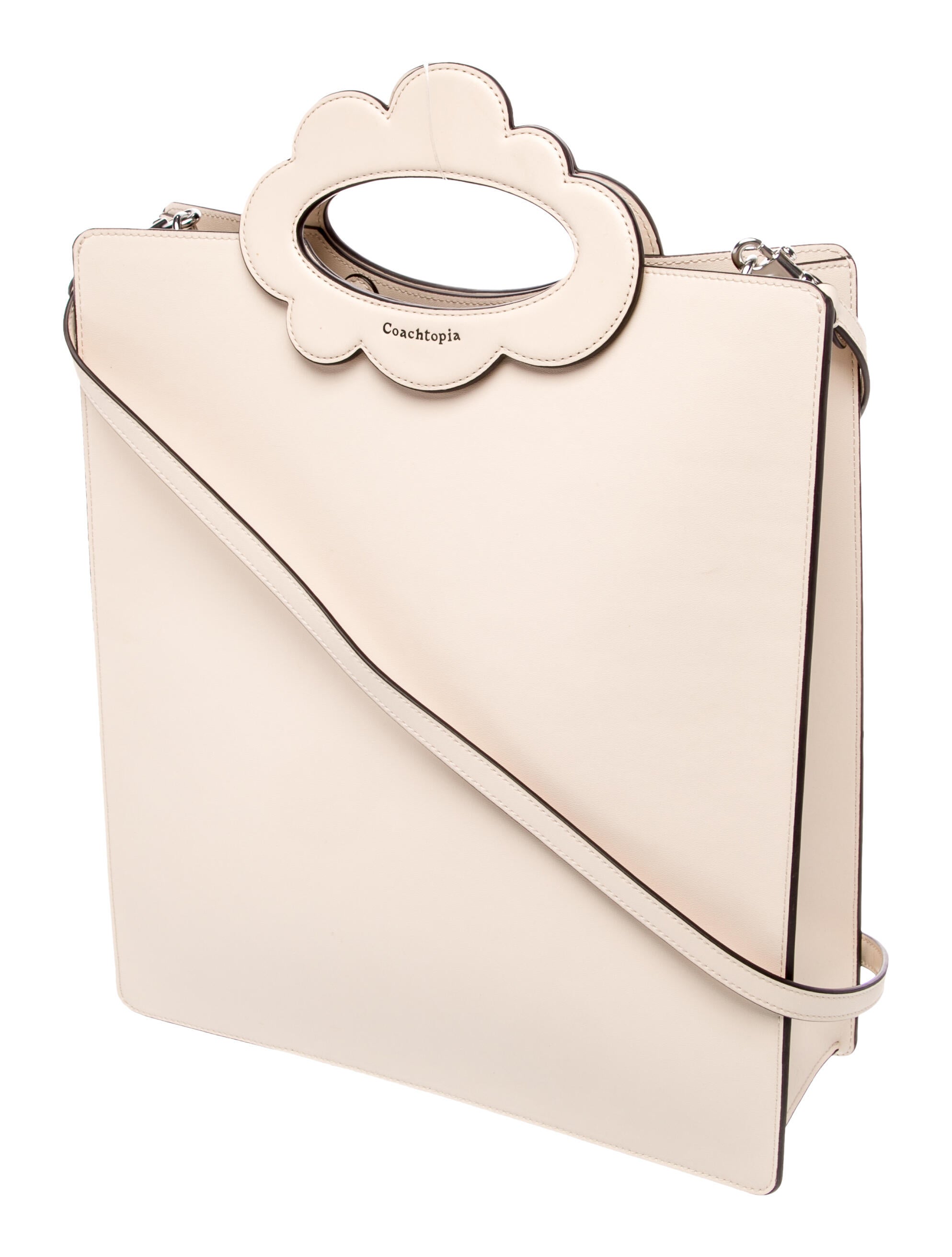 Coachtopia Leather Top Handle Bag