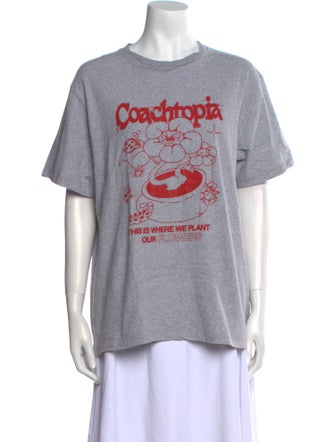 Coachtopia Graphic Print Crew Neck T-Shirt
