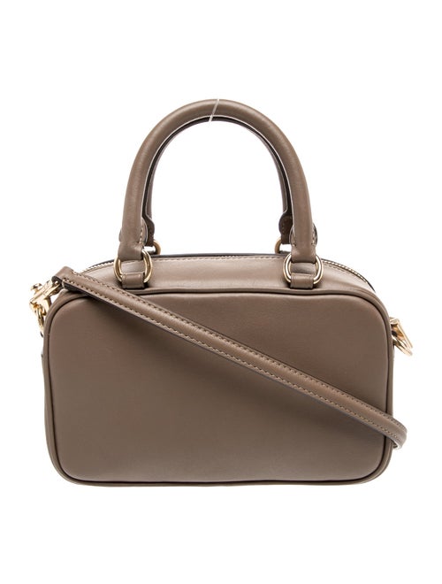 Coach Leather Top Handle Bag