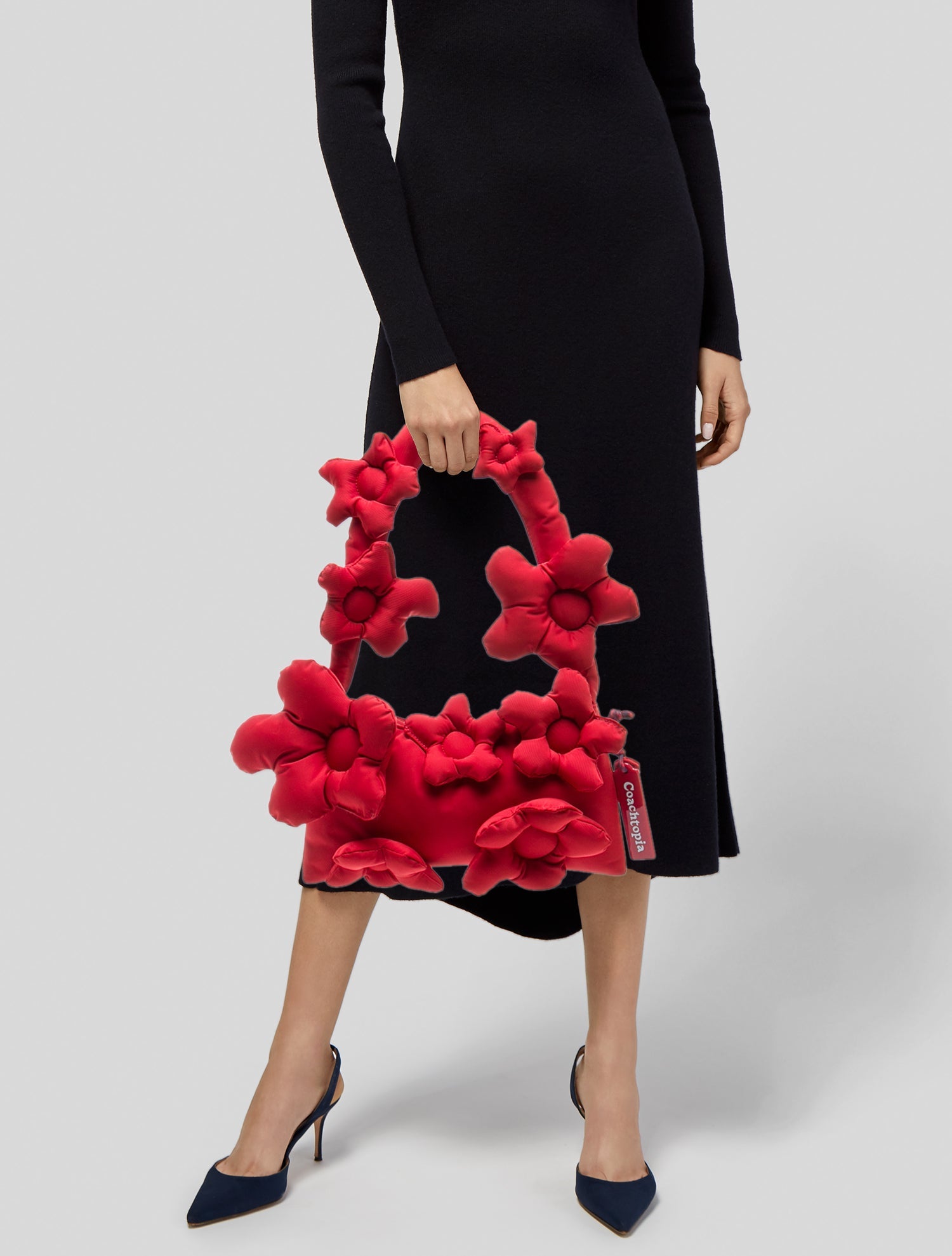 Coachtopia Nylon Shoulder Bag