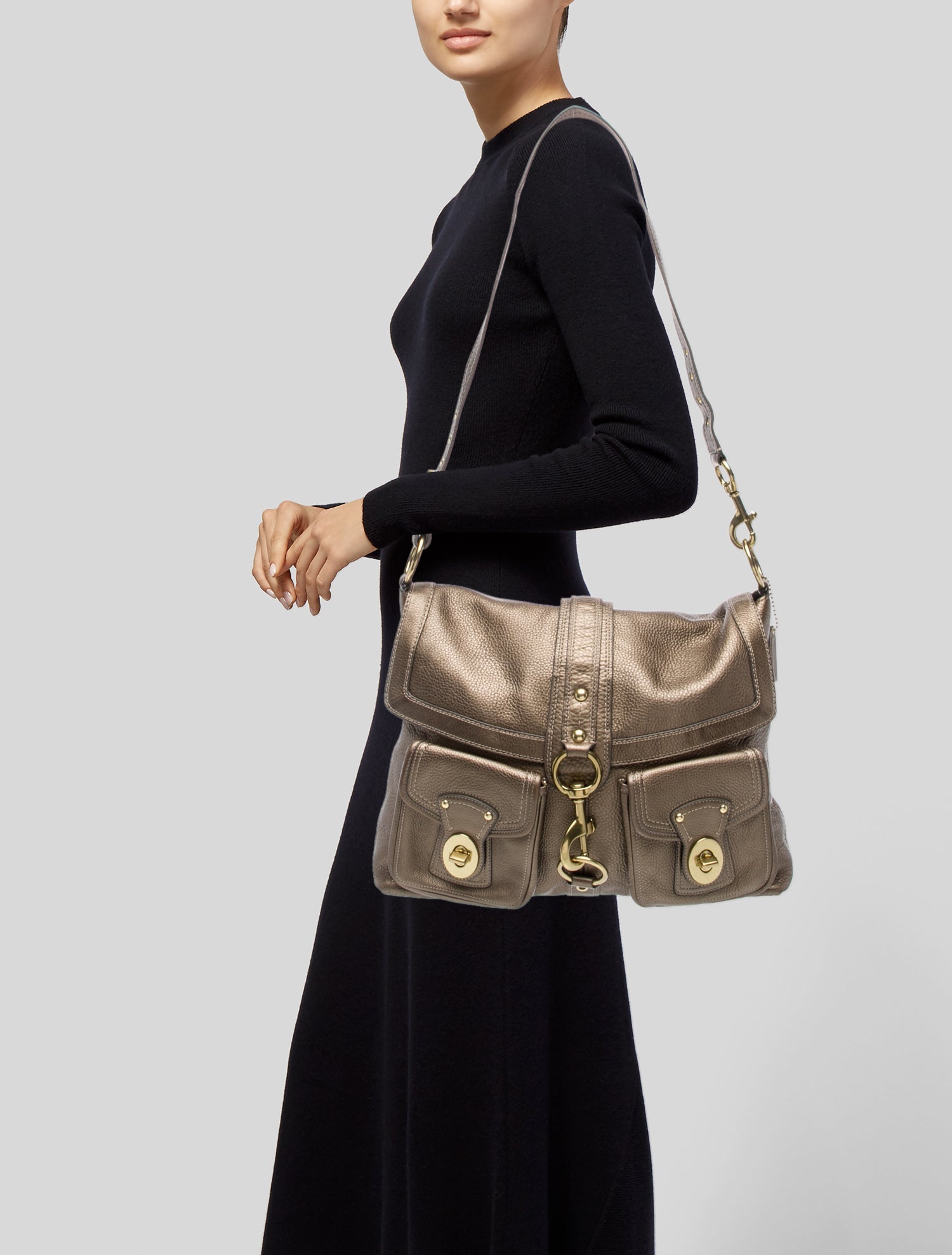 Coachtopia Leather Shoulder Bag