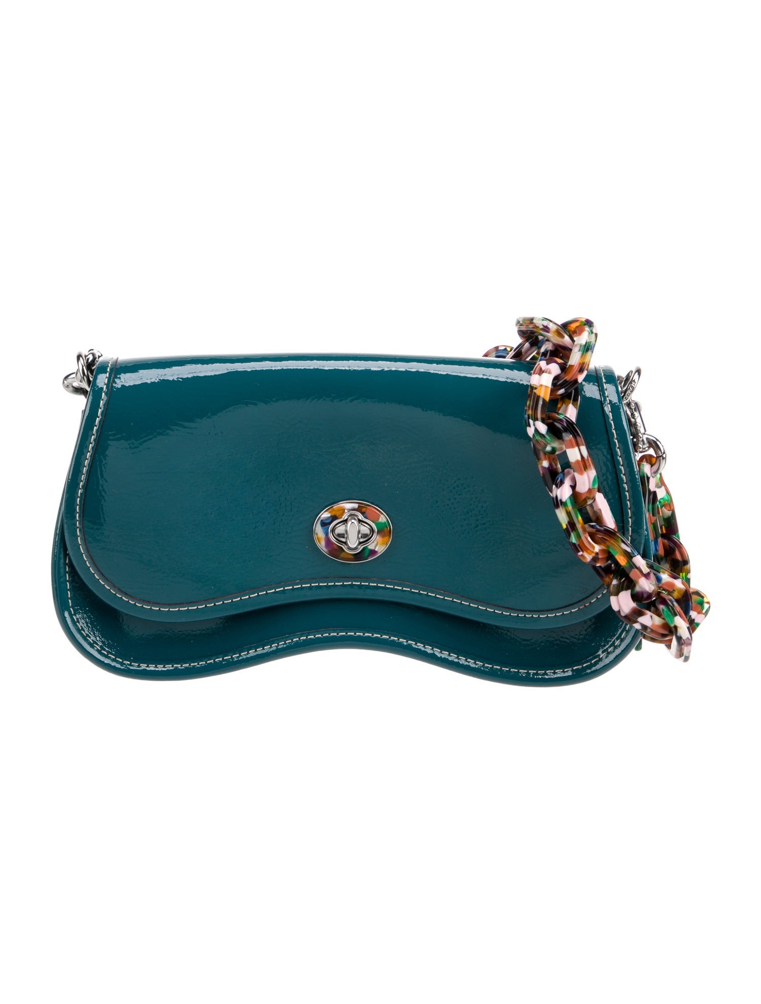 Coachtopia Patent Leather Shoulder Bag