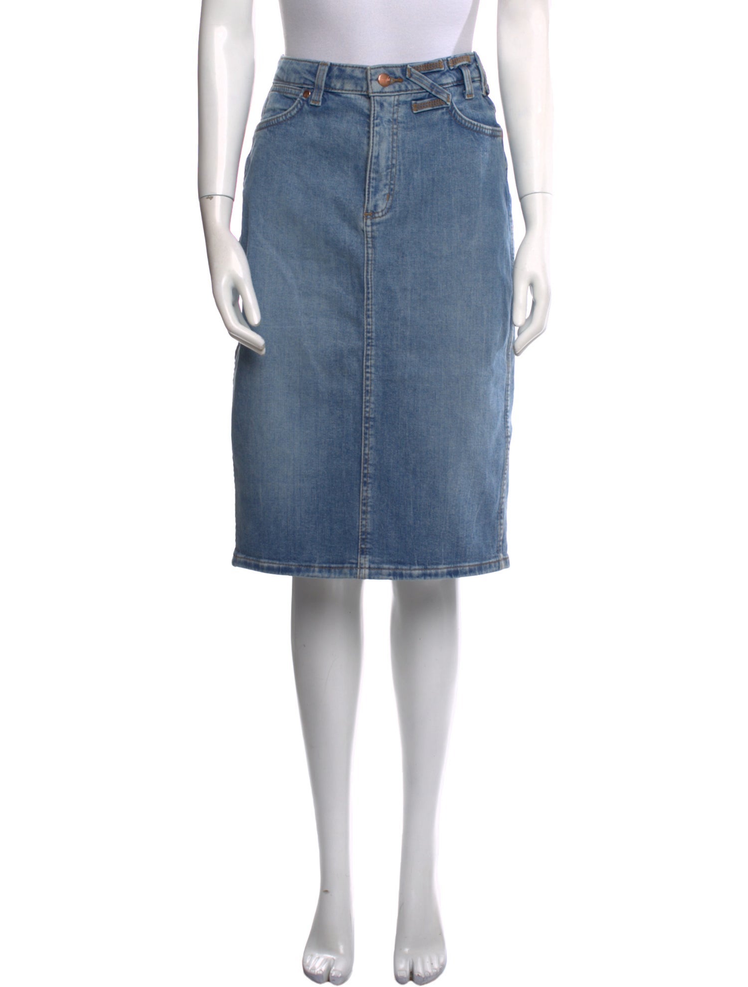 Staud + Wrangler Knee-Length Skirt