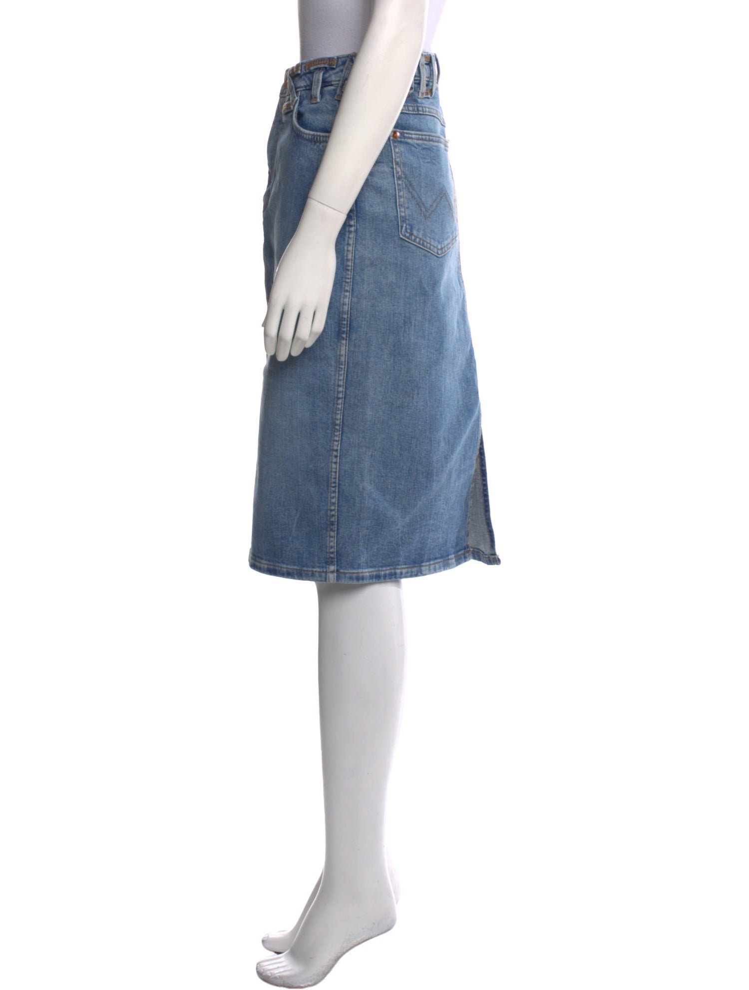 Staud + Wrangler Knee-Length Skirt