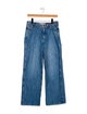 Staud + Wrangler High-Rise Wide Leg Jeans