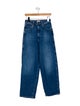 Staud + Wrangler High-Rise Wide Leg Jeans