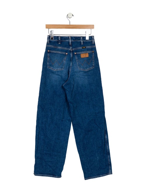 Staud + Wrangler High-Rise Wide Leg Jeans