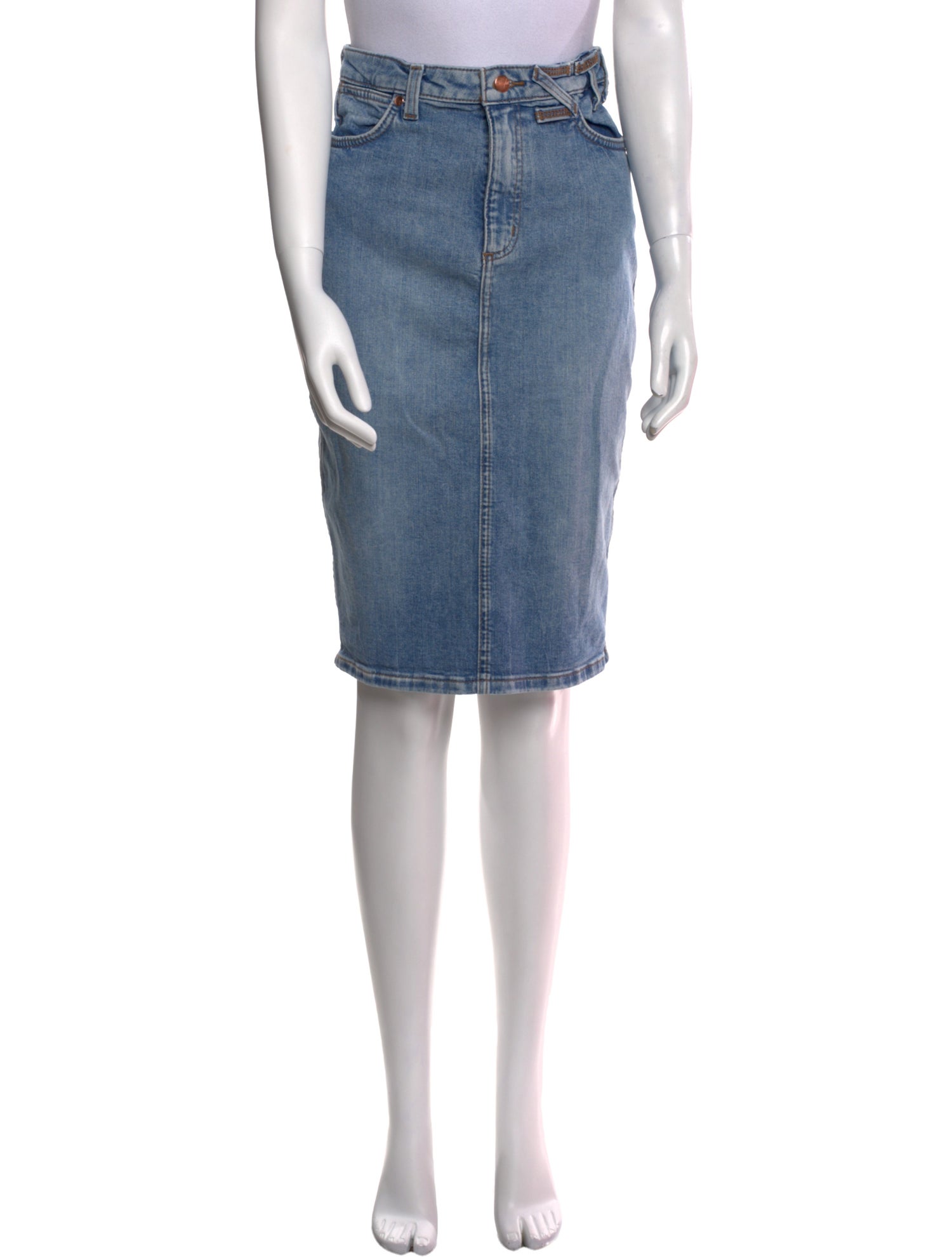 Staud + Wrangler Knee-Length Skirt