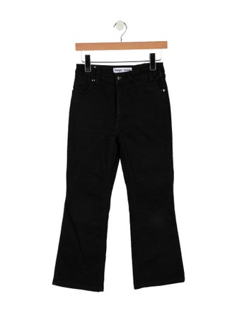 Staud + Wrangler Mid-Rise Wide Leg Jeans