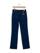 Staud + Wrangler High-Rise Straight Leg Jeans