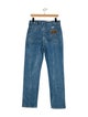 Staud + Wrangler High-Rise Straight Leg Jeans