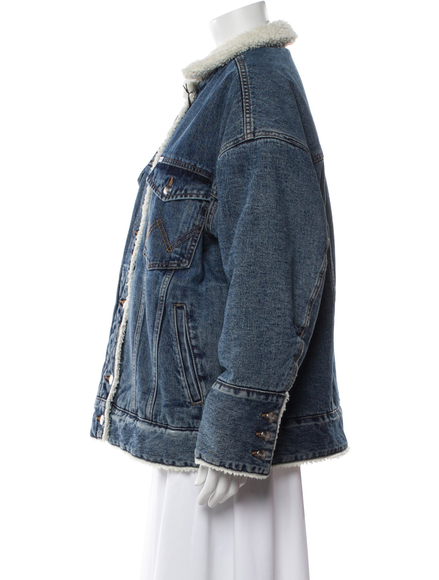 Staud + Wrangler Denim Jacket
