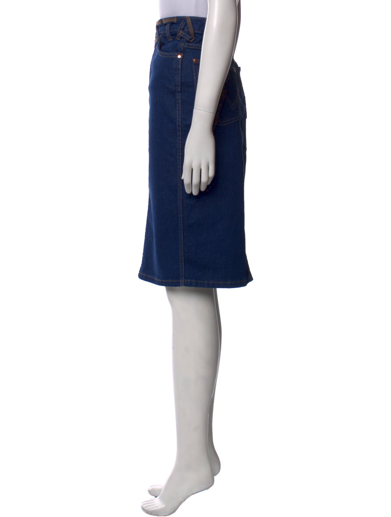 Staud + Wrangler Knee-Length Skirt