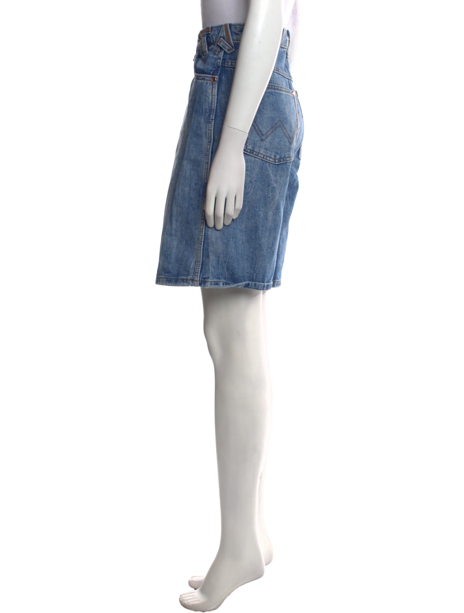 Staud + Wrangler Knee-Length Shorts