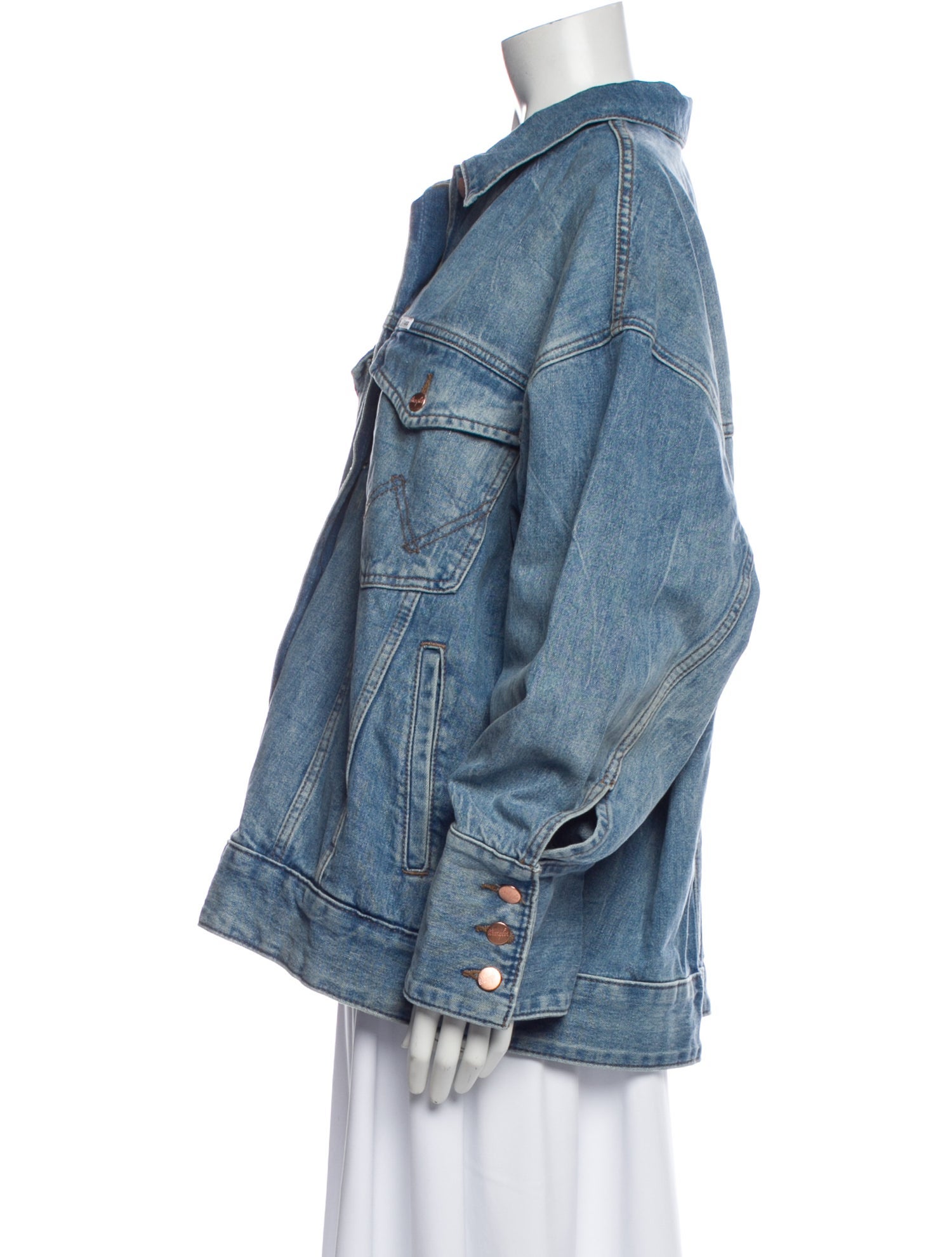 Staud + Wrangler Denim Jacket