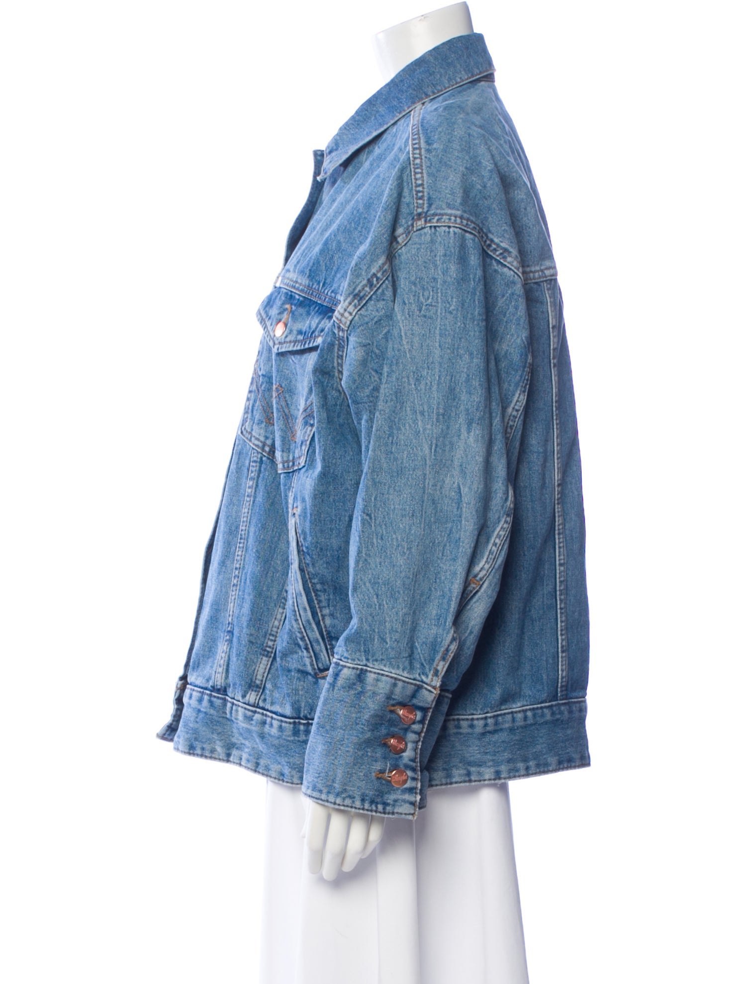 Staud + Wrangler Denim Jacket