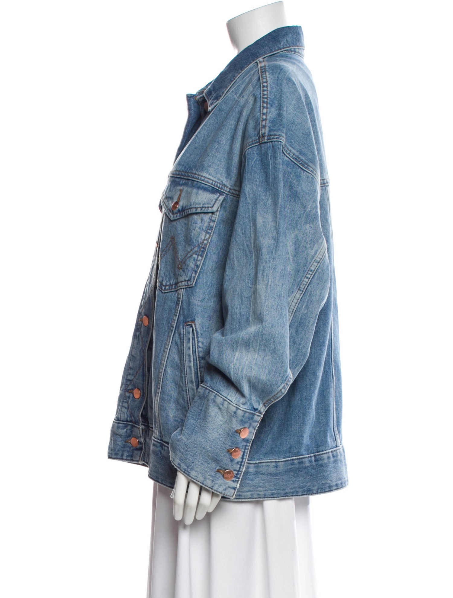 Staud + Wrangler Denim Jacket