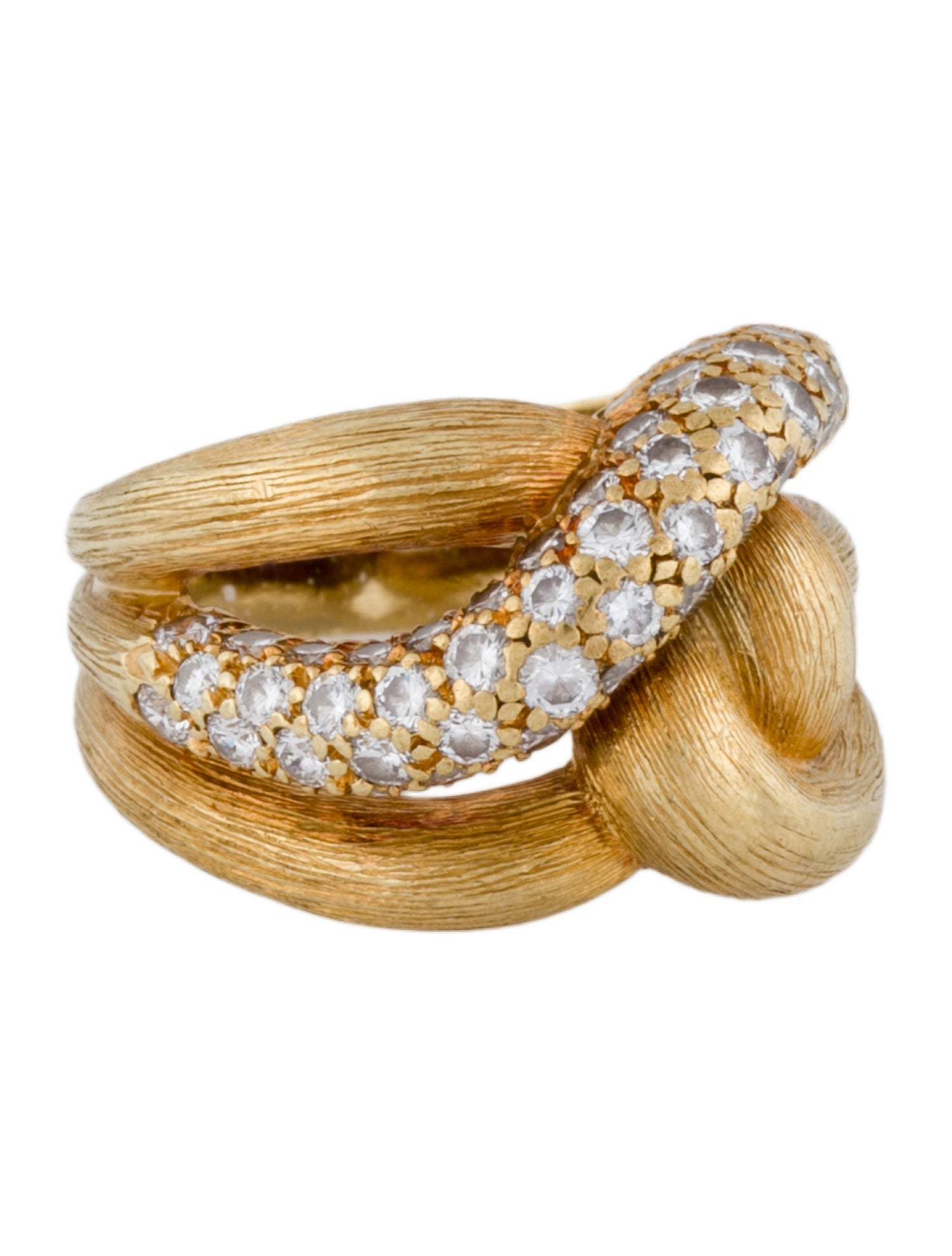 Henry Dunay 18K Diamond Sabi Ring