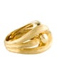 Henry Dunay 18K Textured Knot Cocktail Ring
