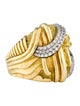 Henry Dunay 18K Diamond Cocktail RIng