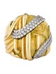 Henry Dunay 18K Diamond Cocktail RIng