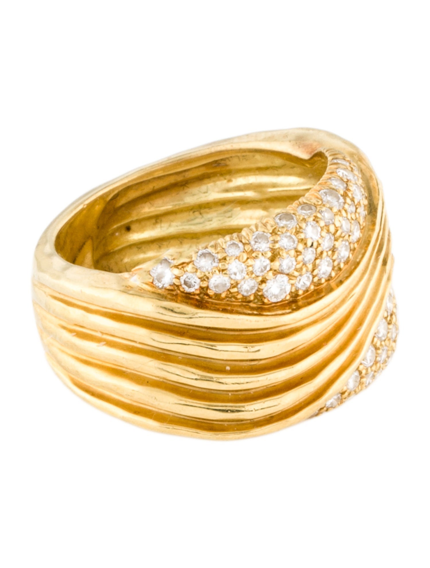 Henry Dunay 18K Diamond Band