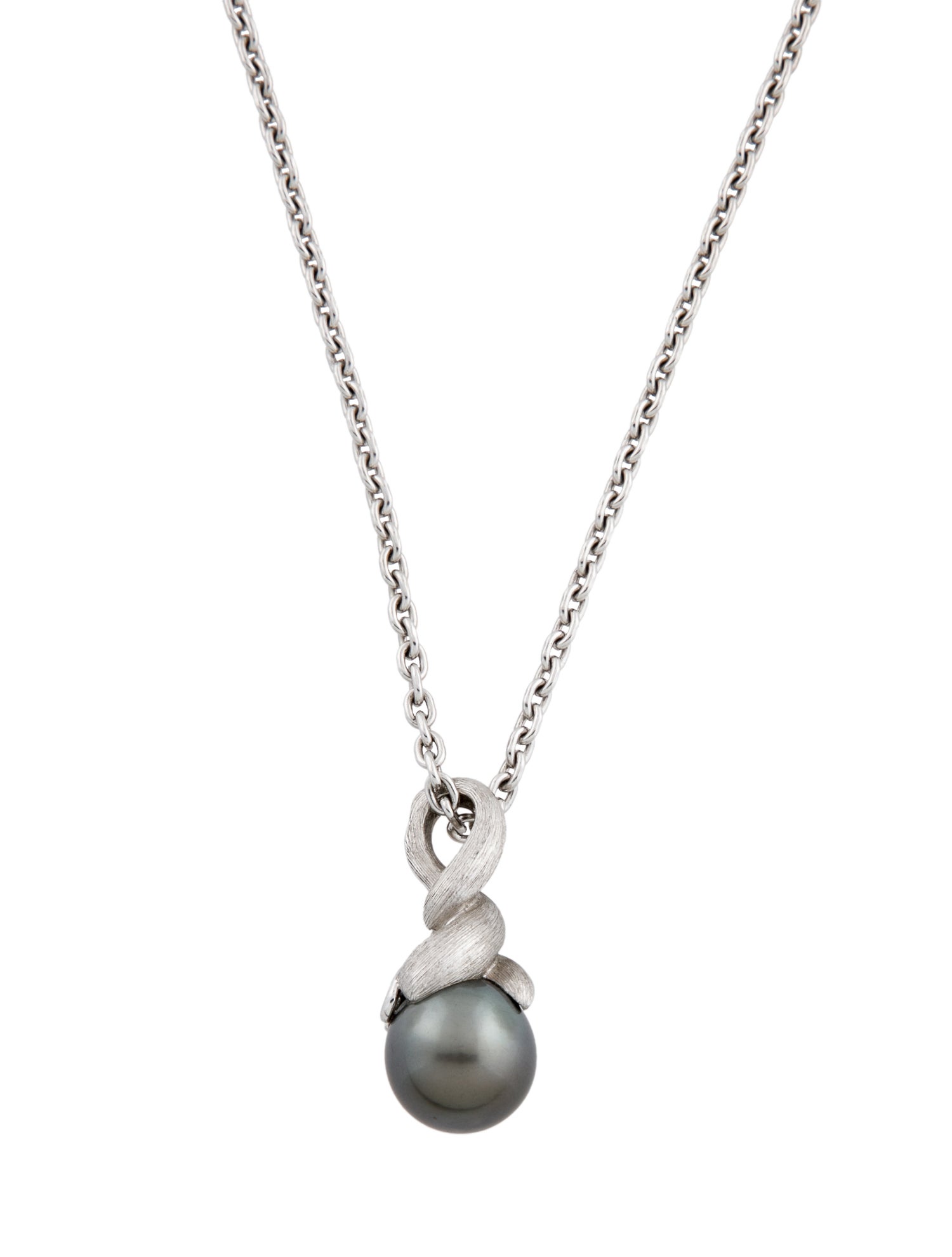 Henry Dunay Platinum Pearl Necklace