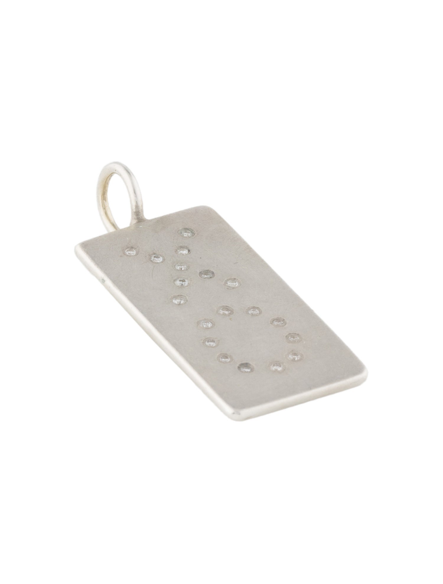 Heather B. Moore Diamond 'XO' ID Tag Pendant