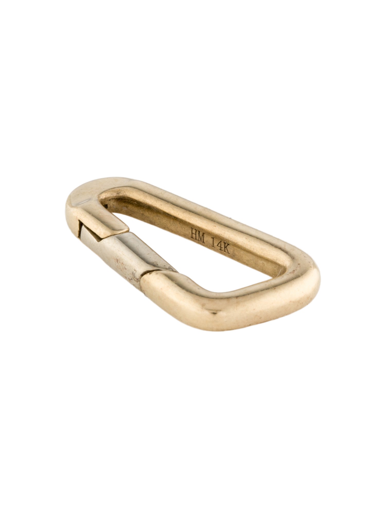 Heather B. Moore 14K Small Carabiner Hinge Charm