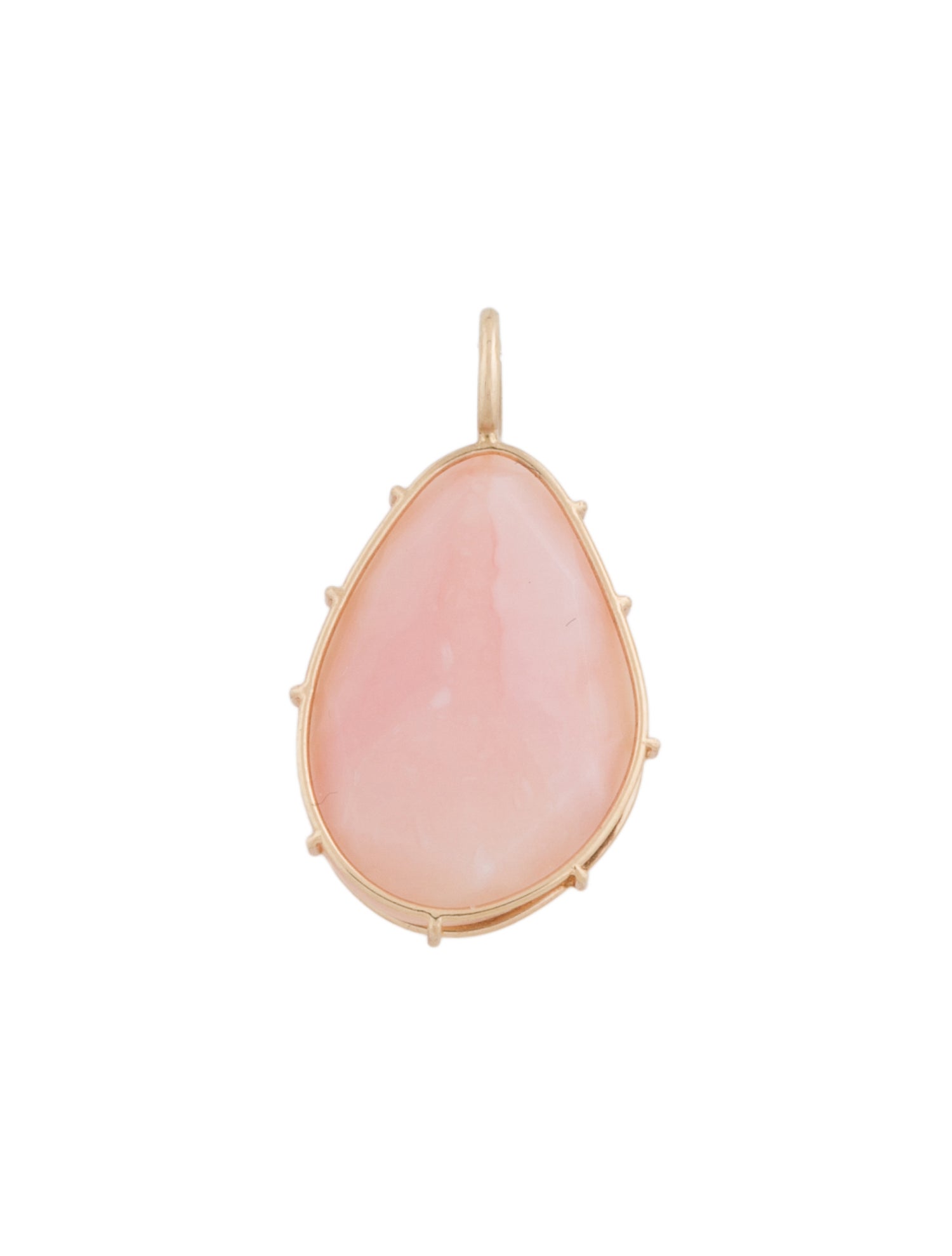Heather B. Moore 14K Pink Opal Harriet Stone Pendant