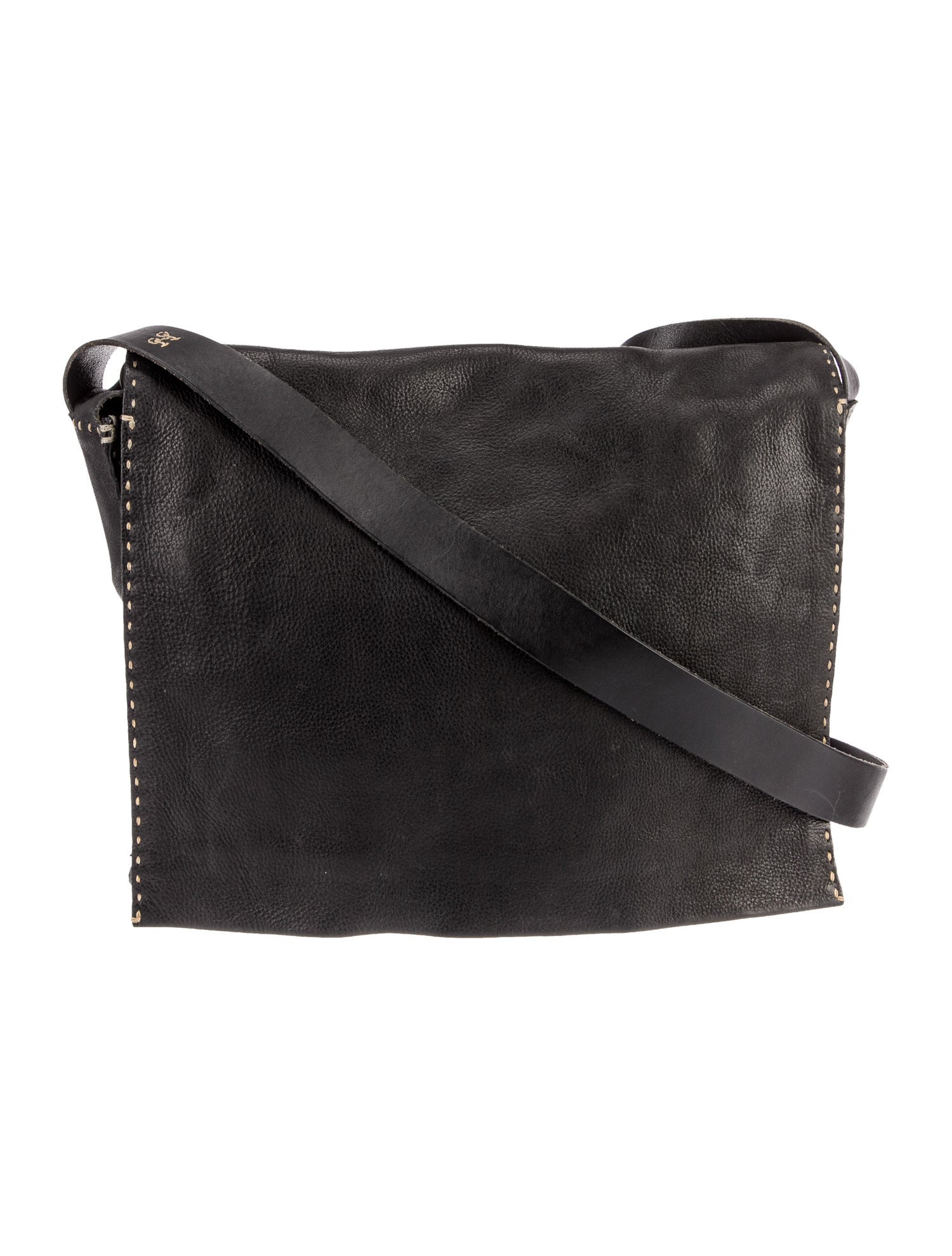 Henry Cuir Leather Crossbody Bag Black Crossbody Bags Handbags HEC21758 The RealReal