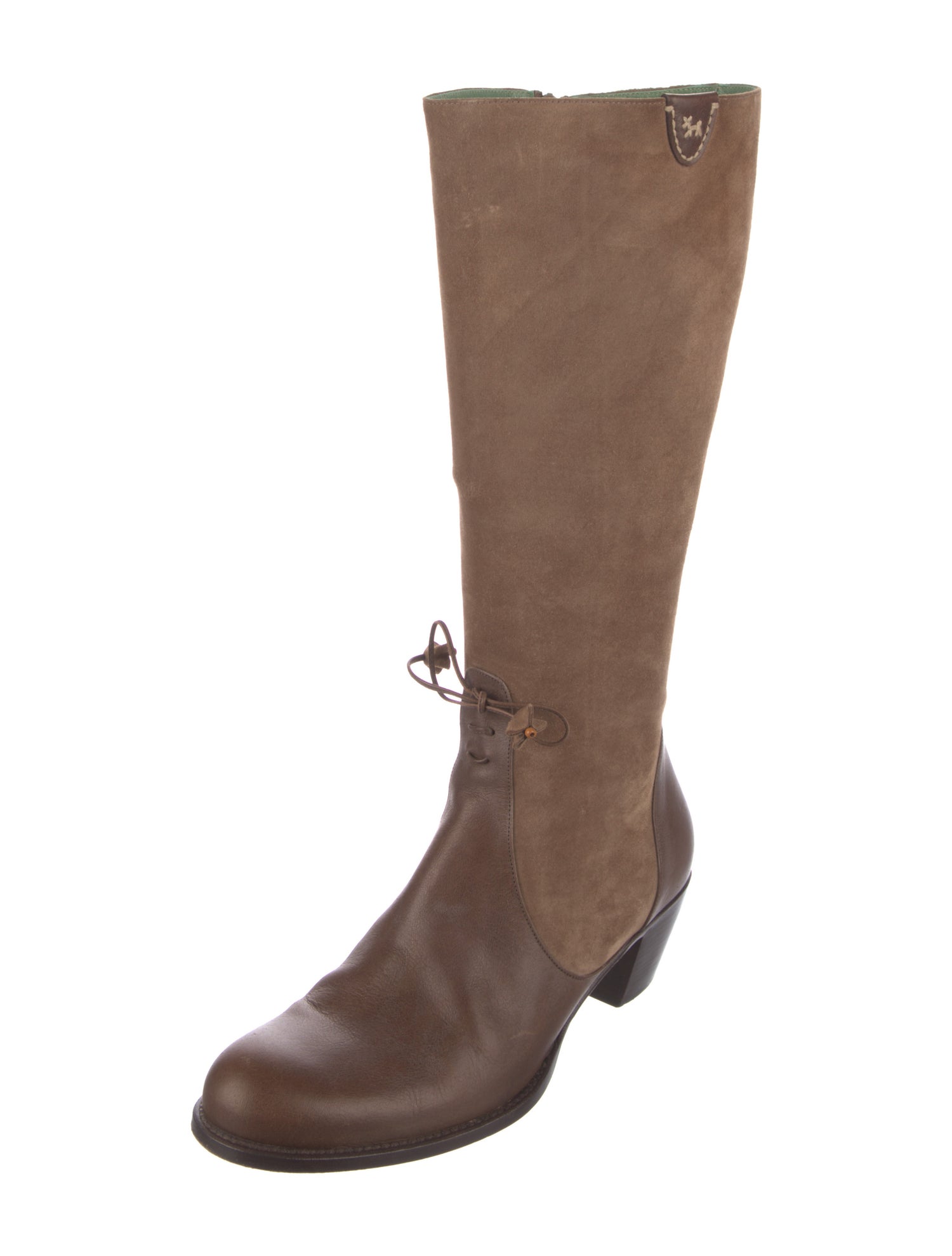 Sandales Talons Compensés Henry Cuir - Cuir Bronzé/beige - Taille 39,5 - Neuf Jamais Porté Avec Emballage