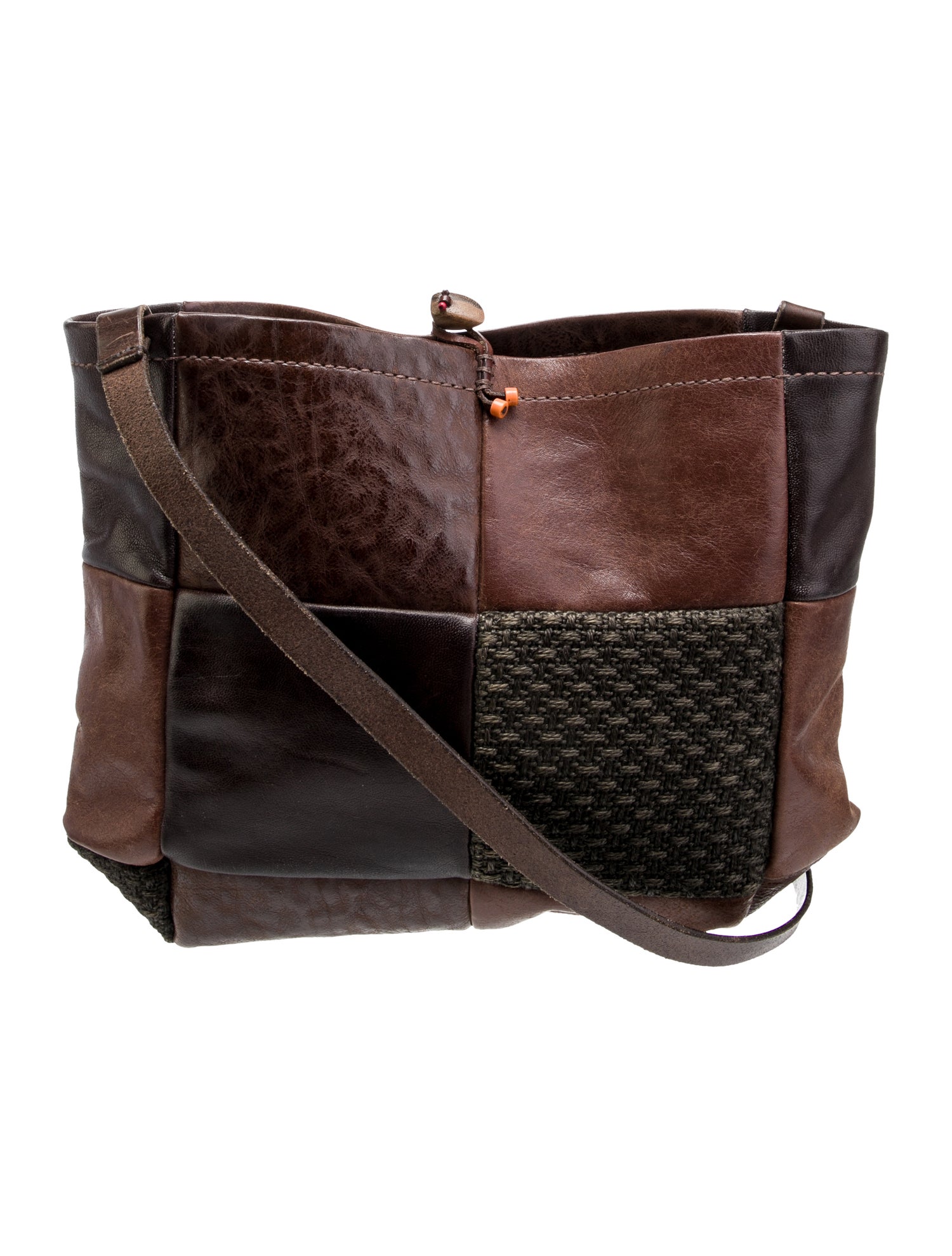 Henry Cuir Leather Crossbody Bag Brown Crossbody Bags Handbags HEC21877 The RealReal