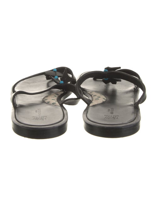 Henry Cuir Leather Slides