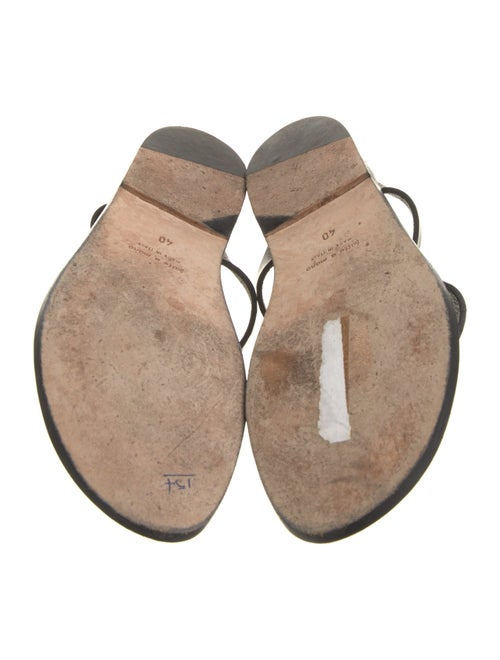 Henry Cuir Leather Slides