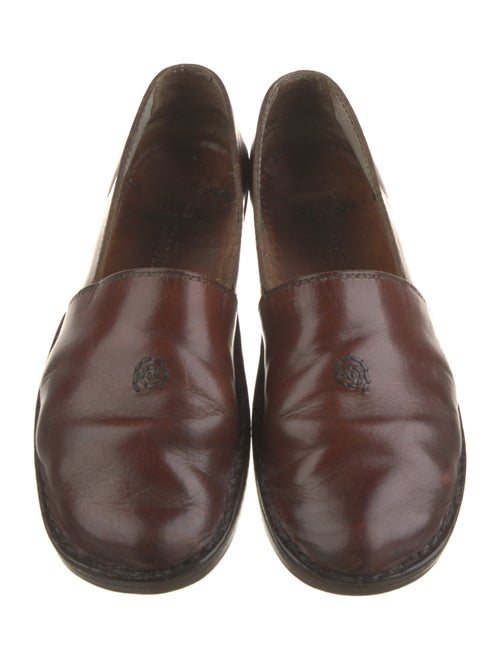 Henry Cuir Leather Slingback Flats