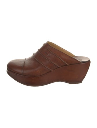 Henry Cuir Leather Mules